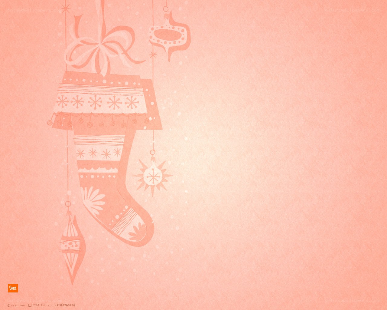 Christmas stocking background
