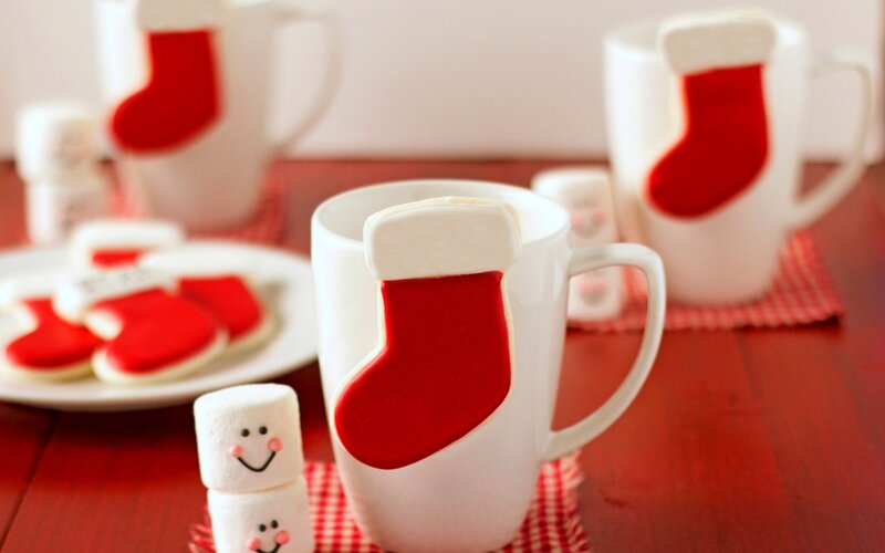 Christmas Stocking Cookies