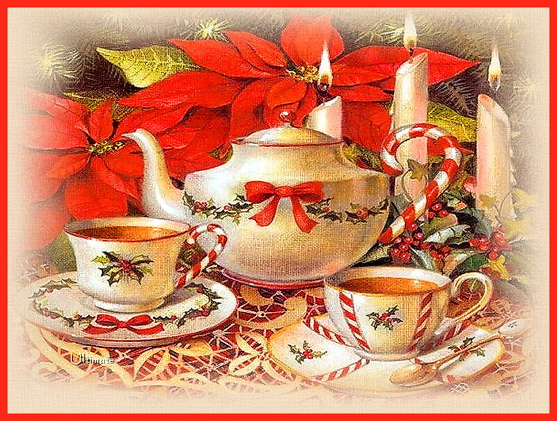 Christmas Tea Set