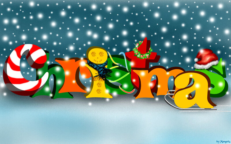 Christmas Text Design