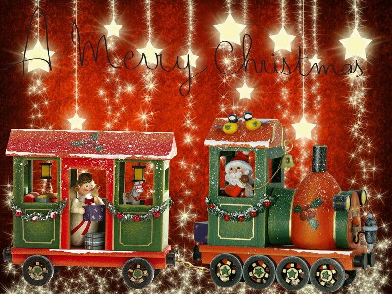 Christmas Train Toy