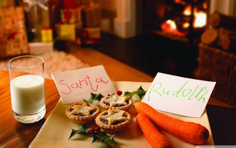 Christmas Treats on Table