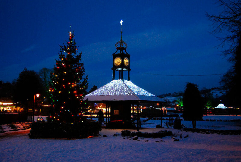 Christmas Tree and Bandstand