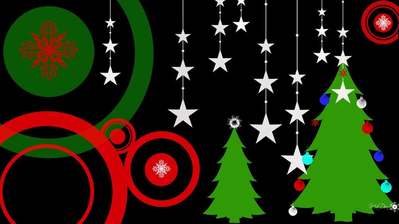 Christmas tree and ornaments