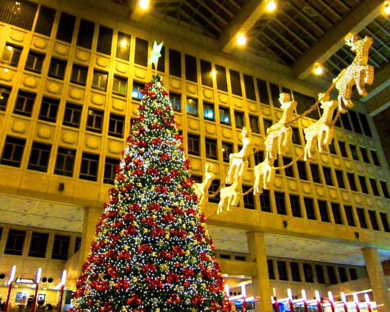 Christmas Tree and Reindeer