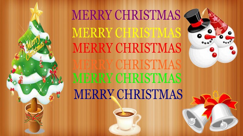 Christmas Tree and Snowmen