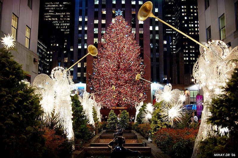Christmas tree at Rockefeller Center