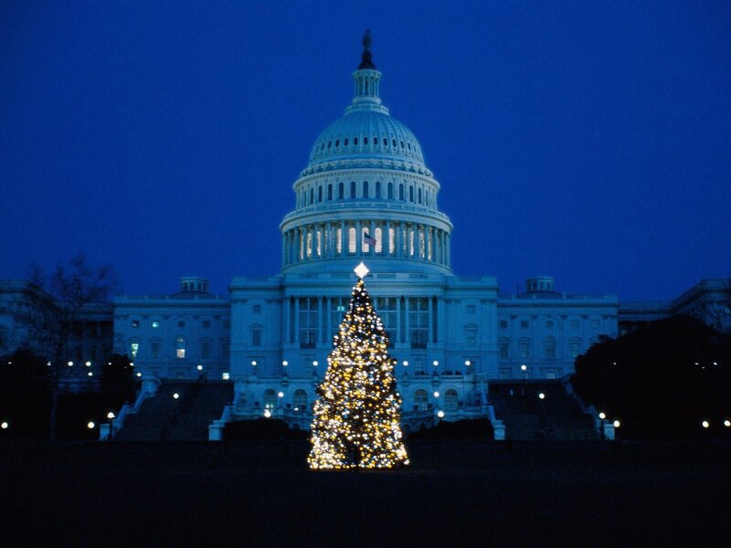Christmas tree at US Capitol