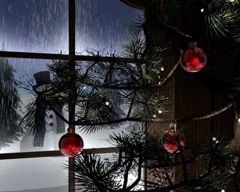 Christmas Tree Branches — Green, Festive
