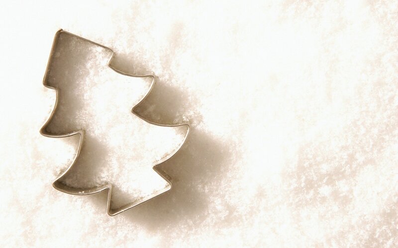 Christmas tree cookie cutter