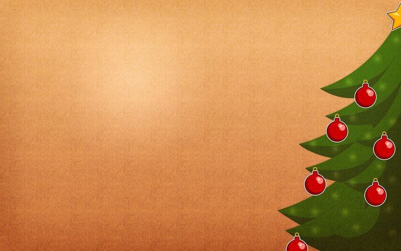 Christmas tree corner decoration