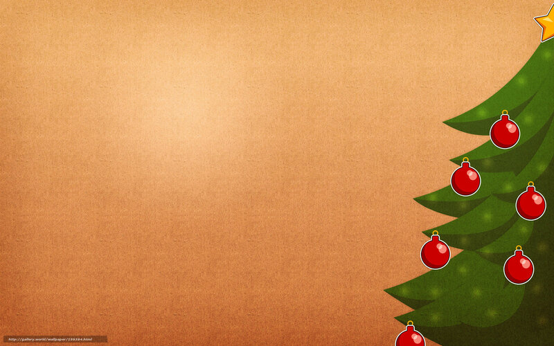 Christmas tree corner wallpaper