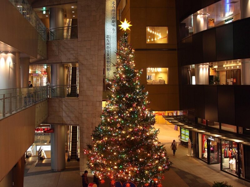 Christmas Tree in Atrium