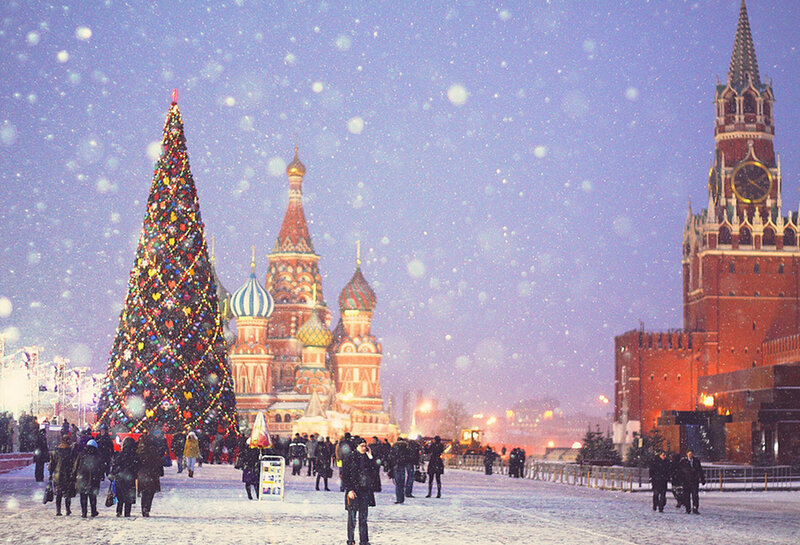 Christmas Tree in Red Square