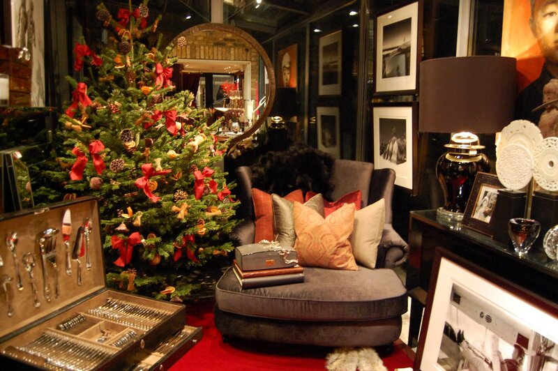 Christmas Tree in Store Display