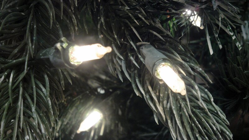 Christmas Tree Lights — Green