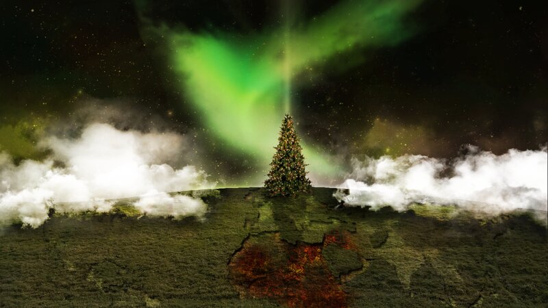 Christmas Tree on Hill
