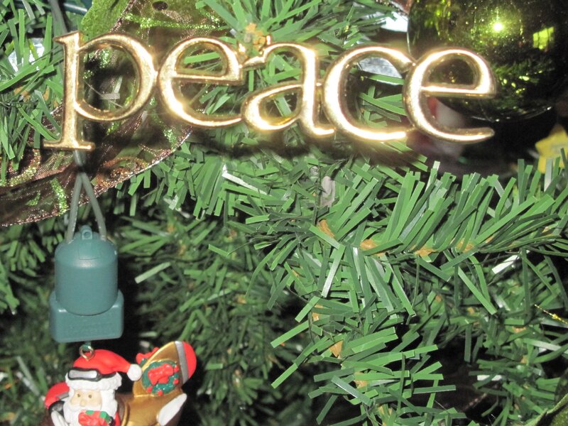 Christmas Tree Ornament — Green