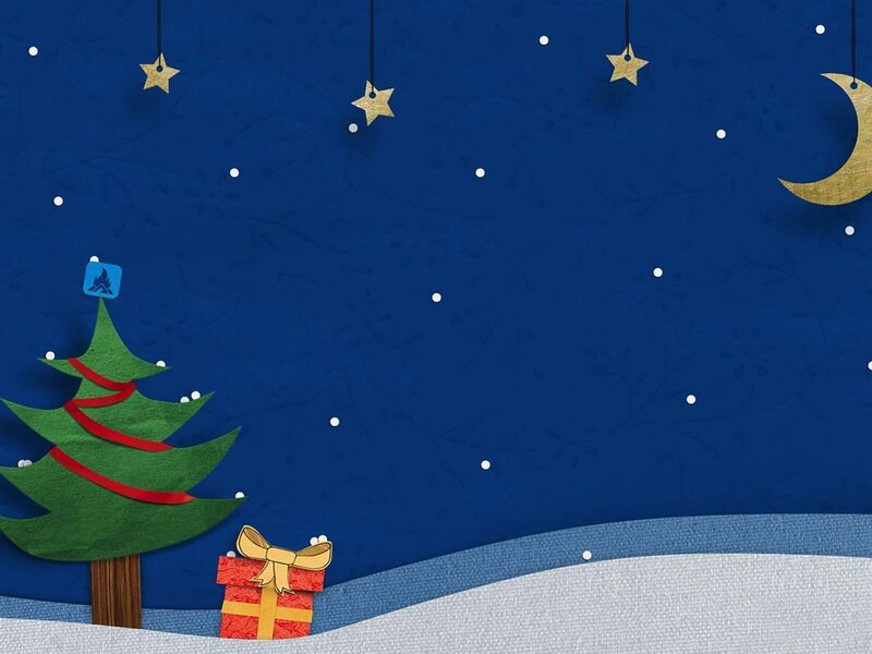 Christmas Tree with Gift