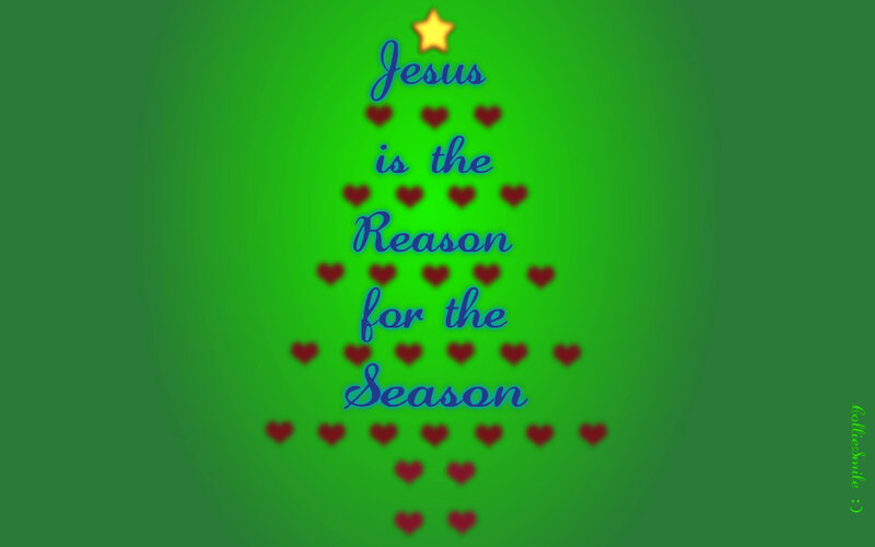 Christmas Tree with Hearts