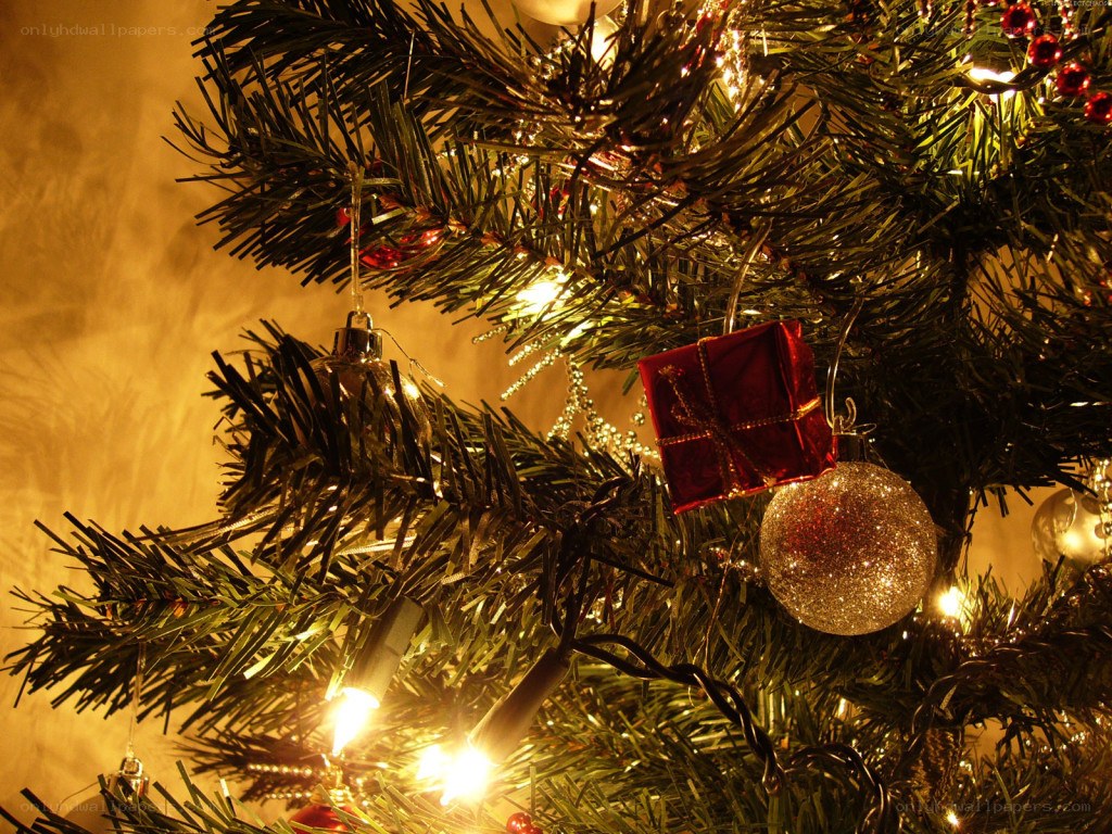 Christmas tree with ornaments