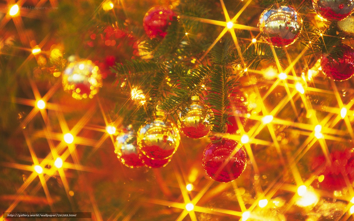 Christmas tree with ornaments