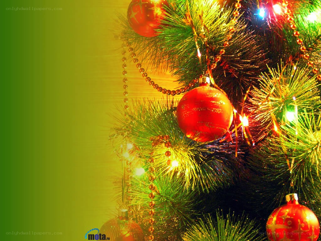 Christmas tree with ornaments