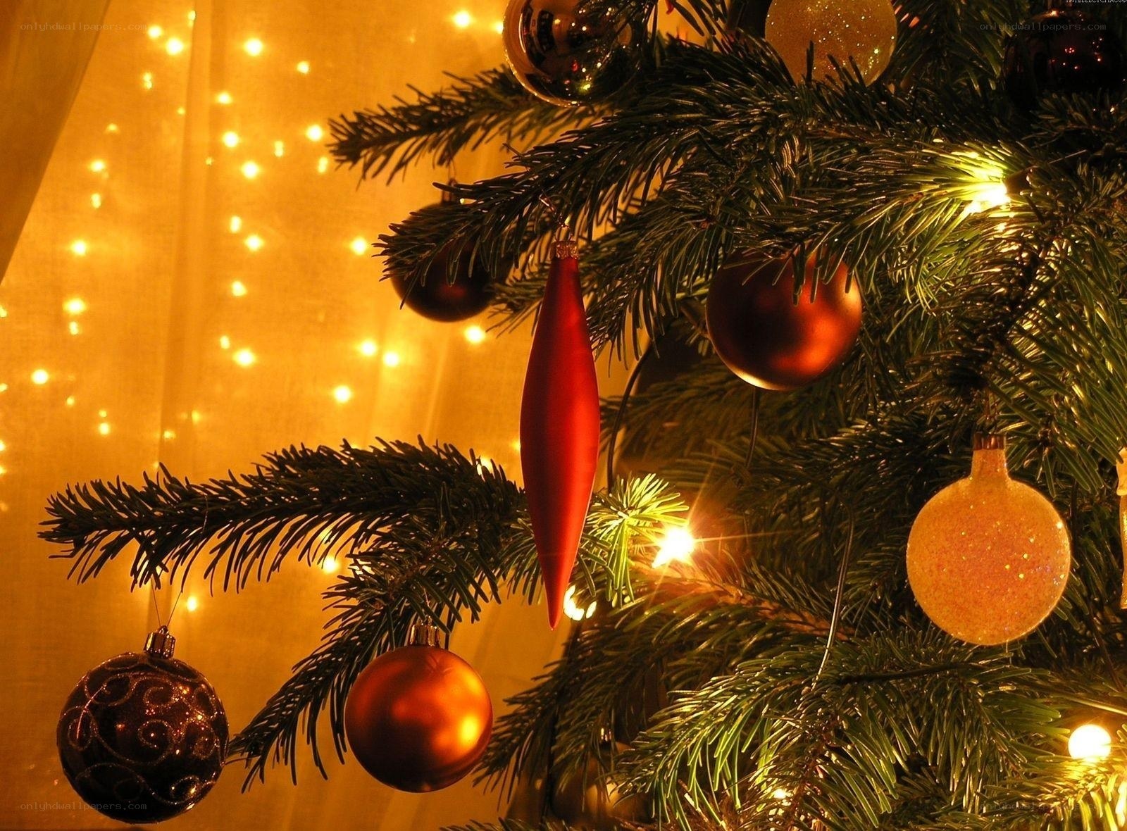 Christmas tree with ornaments