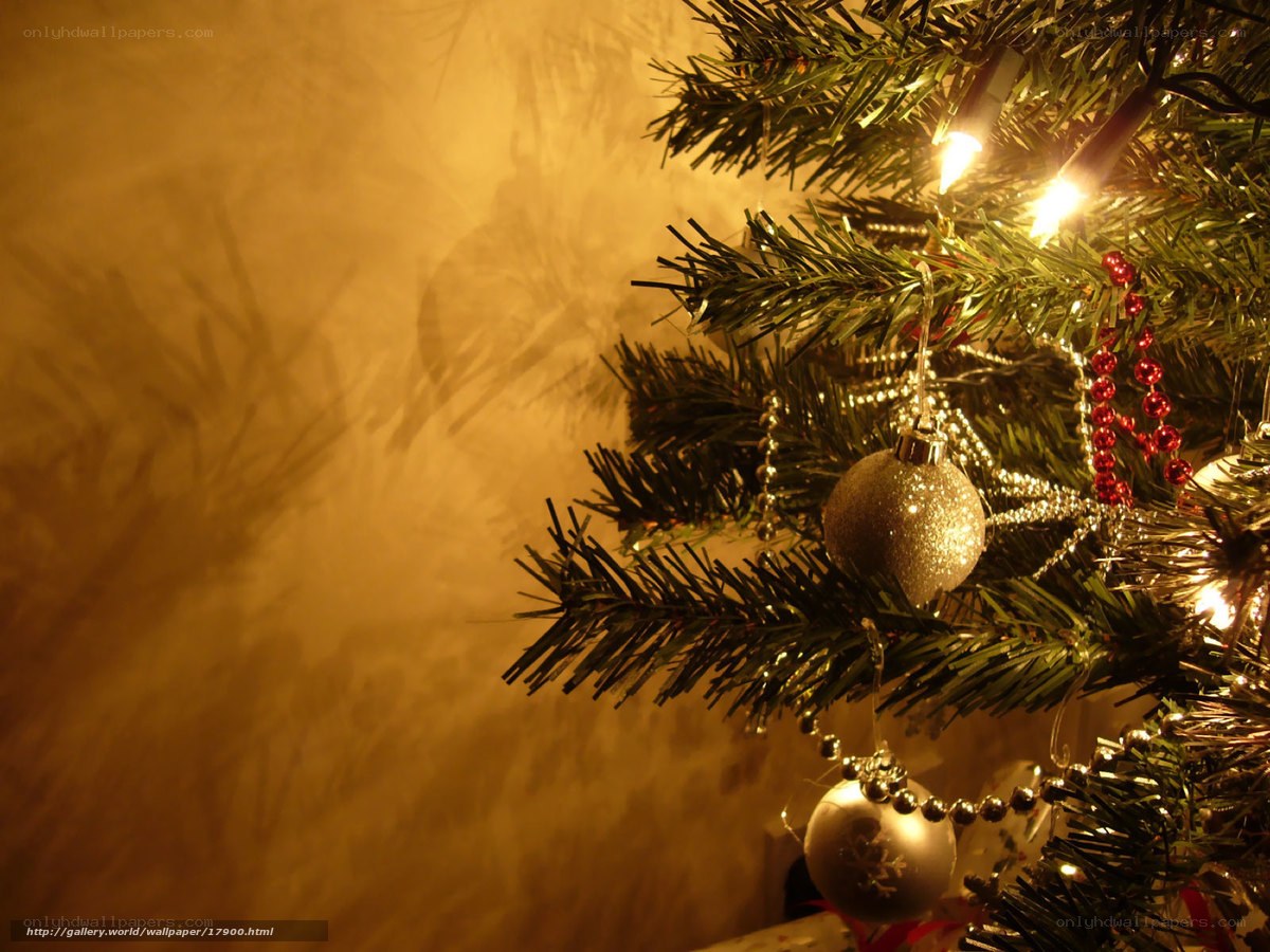 Christmas tree with ornaments
