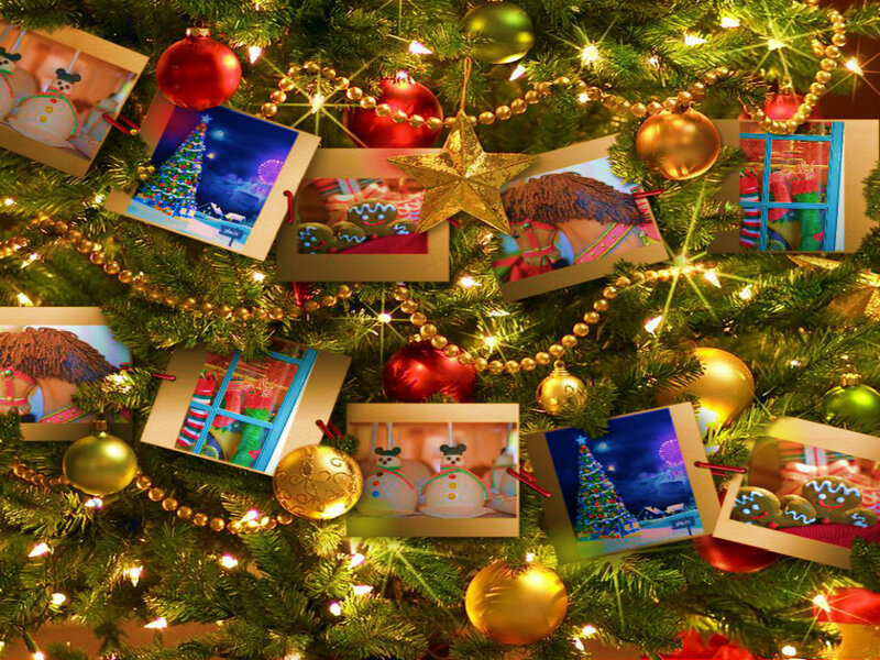 Christmas Tree with Photos