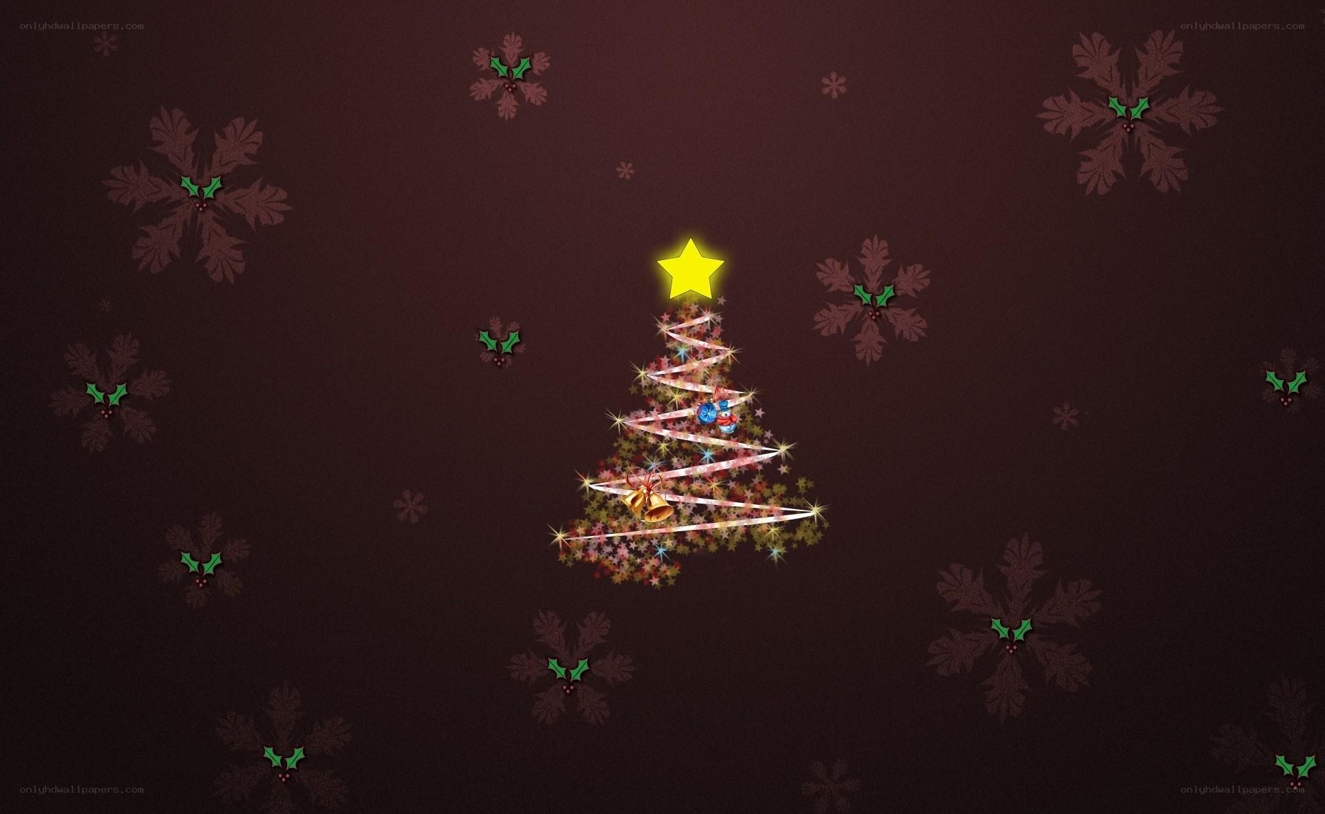 Christmas tree with star