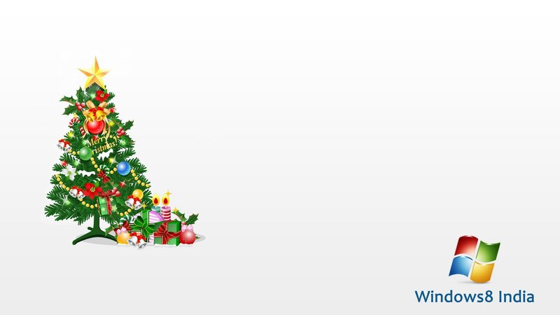 Christmas tree with Windows logo