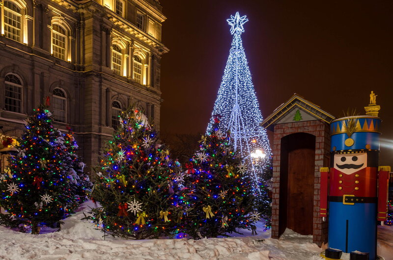 Christmas Trees and Nutcracker