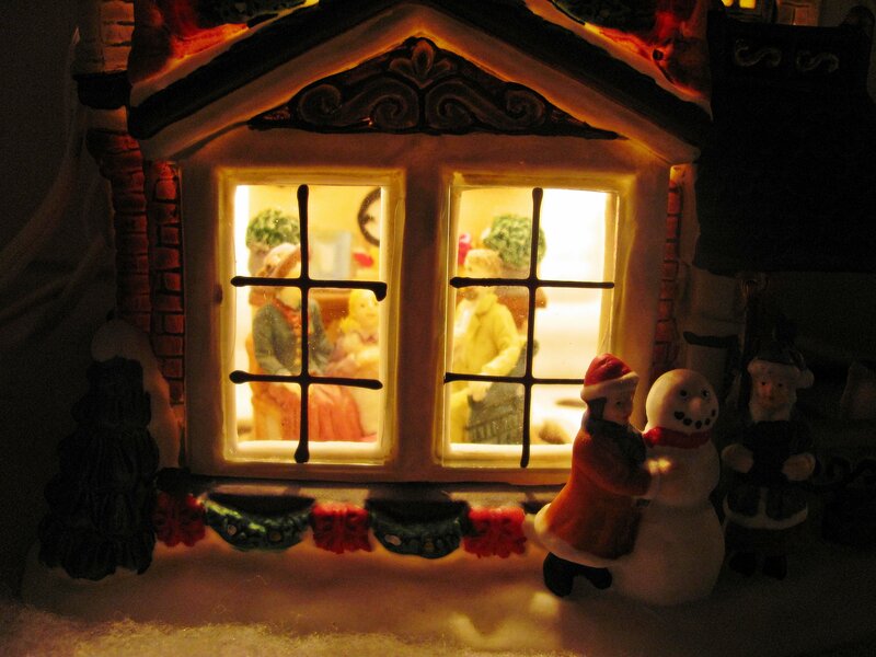 Christmas Village House