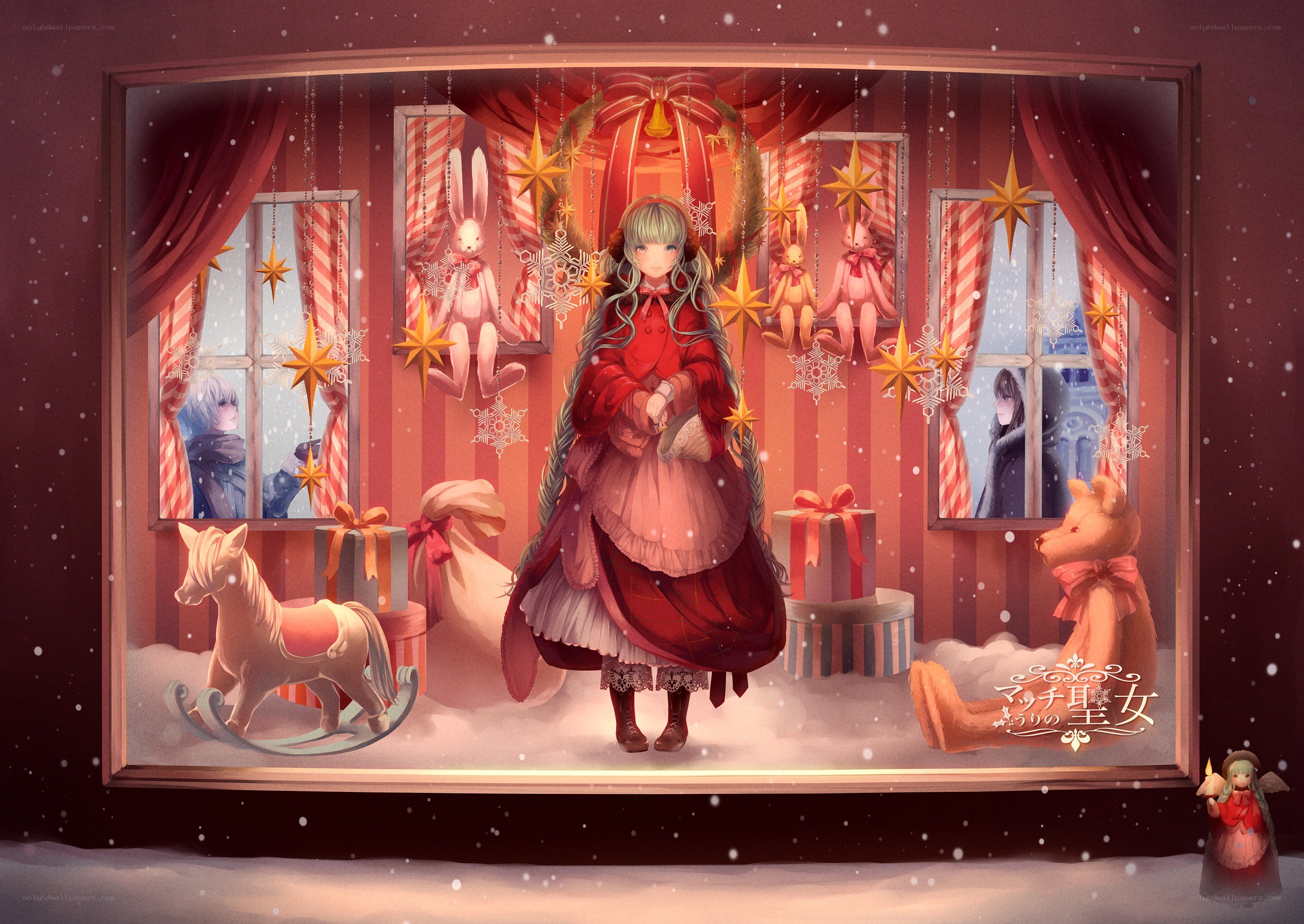 Christmas window display