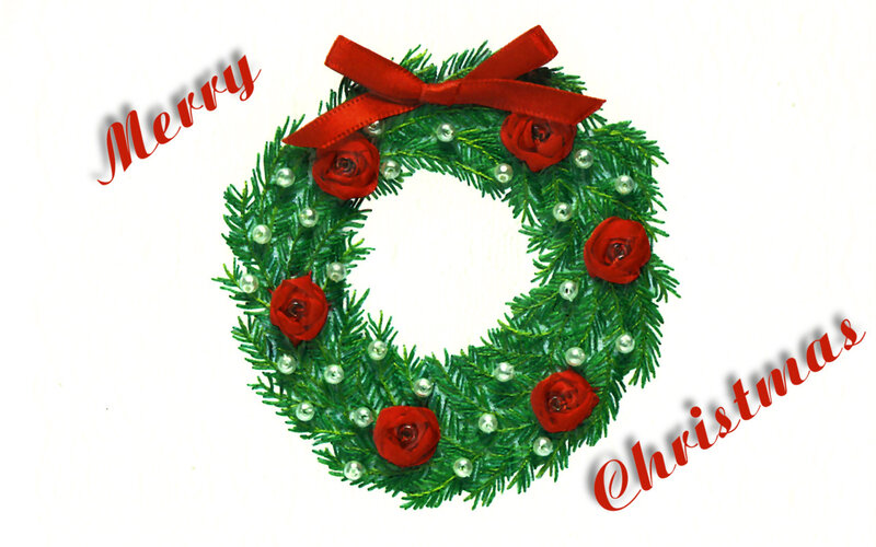 Christmas Wreath — Green, Festive, Winter