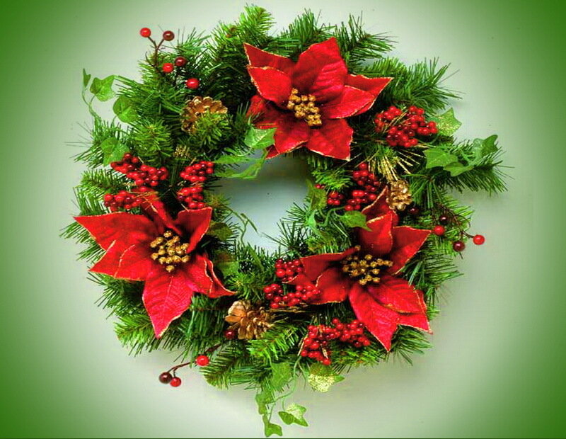 Christmas Wreath — Green