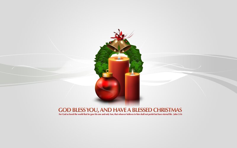 Christmas Wreath with Candles — Red, Festive, Winter