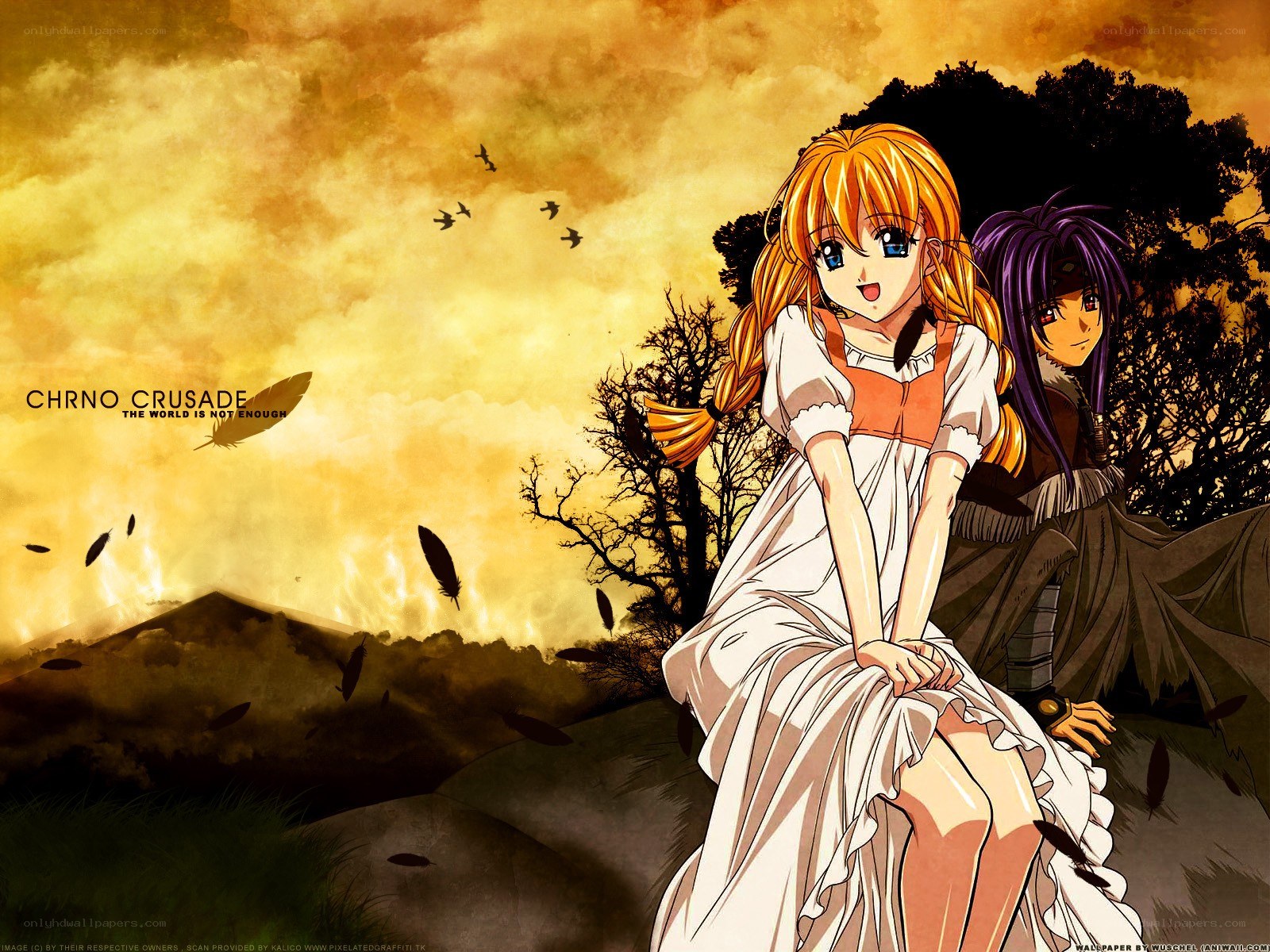 Chrno Crusade anime scene