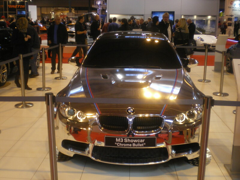 Chrome BMW M3 Car