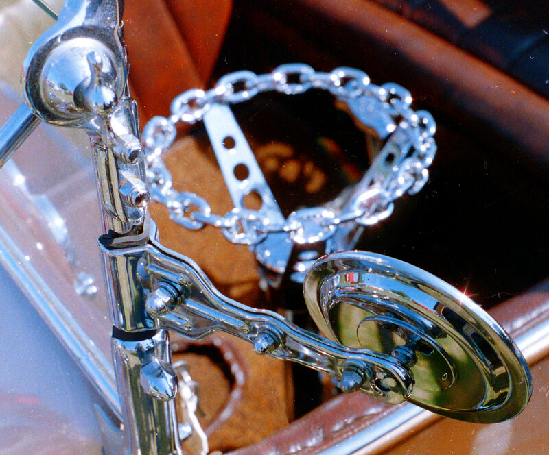 Chrome Car Mirror
