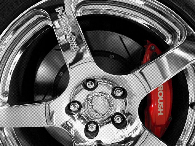 Chrome Car Wheel — Silver