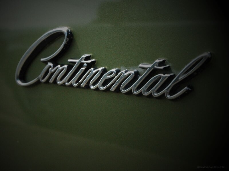 Chrome Continental emblem