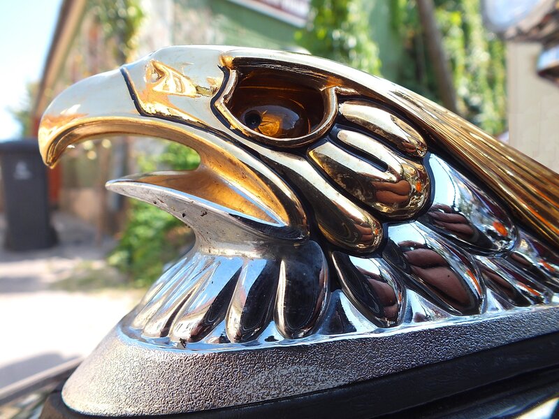 Chrome Eagle Hood Ornament