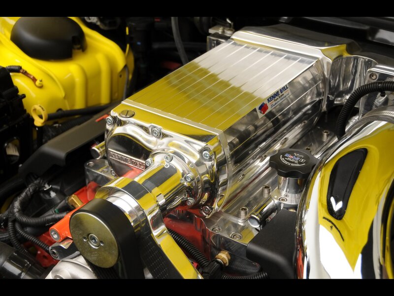 Chrome Engine Components — Silver, Mechanical