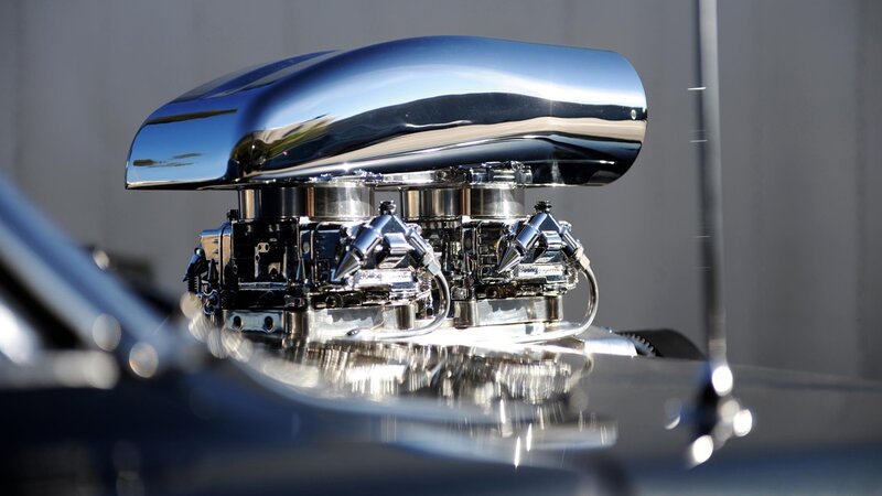 Chrome Engine Intake