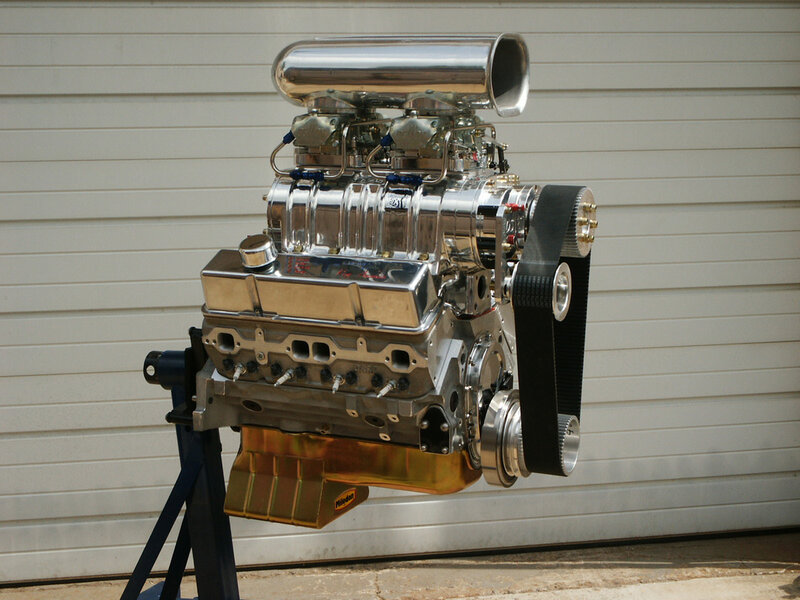 Chrome Engine on Stand
