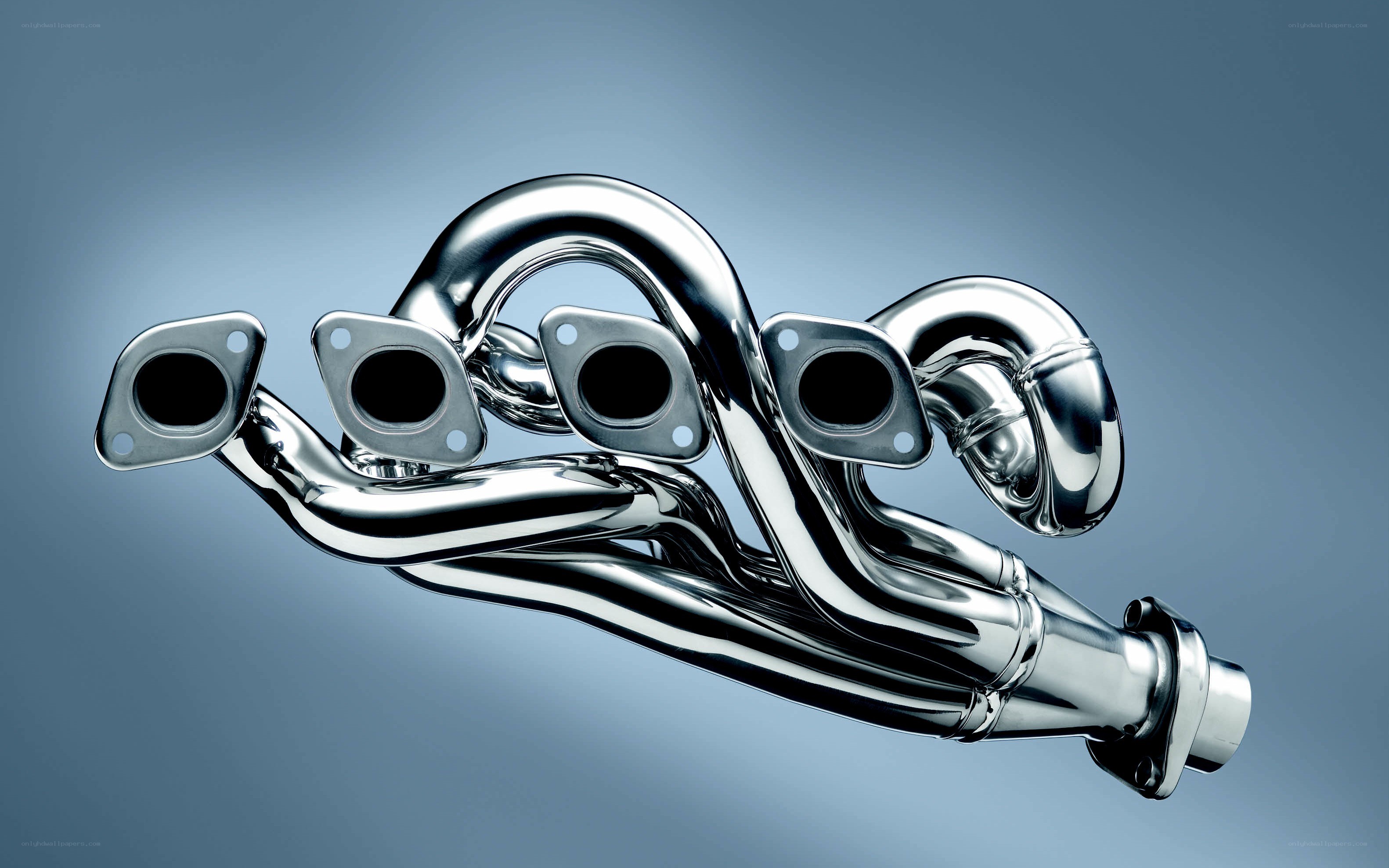 chrome exhaust manifold