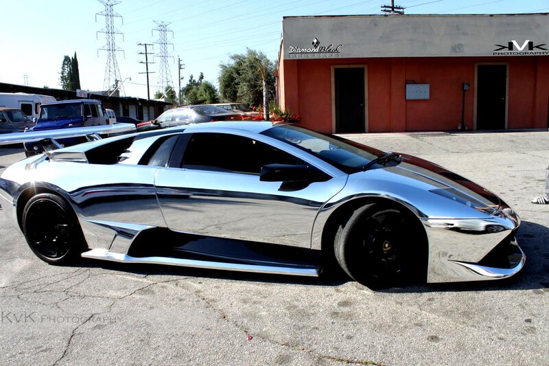 Chrome Lamborghini Murcielago