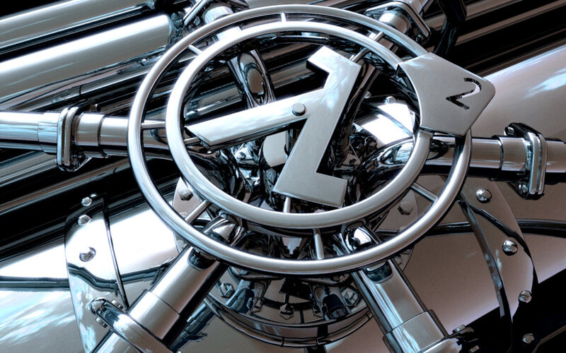 chrome logo design